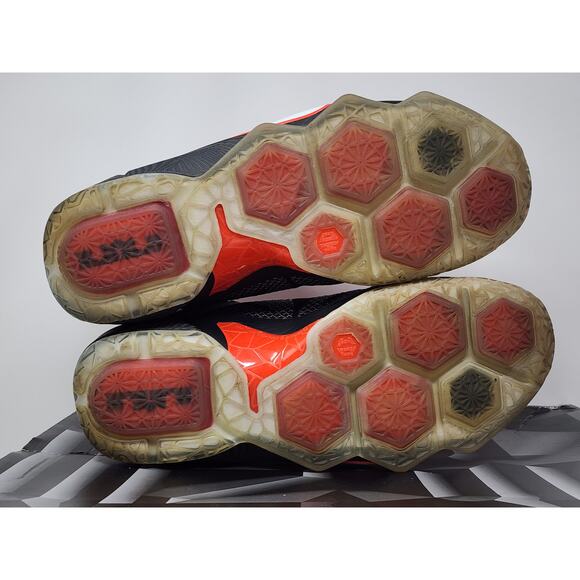 Nike LeBron 12 COURT VISION 684593-016 Size 11 WORN - Picture 7 of 8